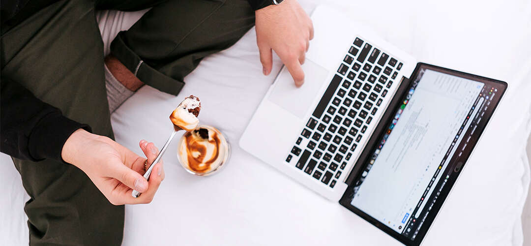 Manger quand on travaille de chez soi